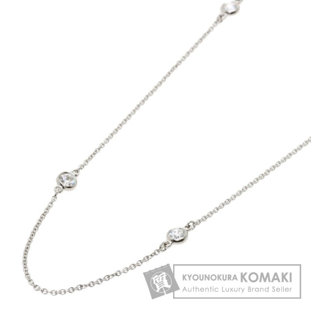 TIFFANY&Co. ティファニー バイザヤード 6P ダイヤモンド ネックレス  