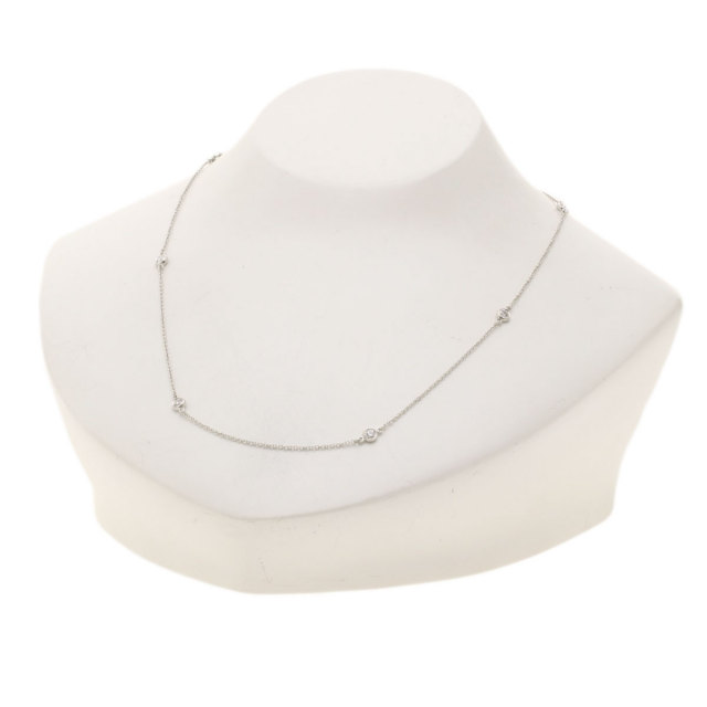 TIFFANY&Co. ティファニー バイザヤード 6P ダイヤモンド ネックレス  