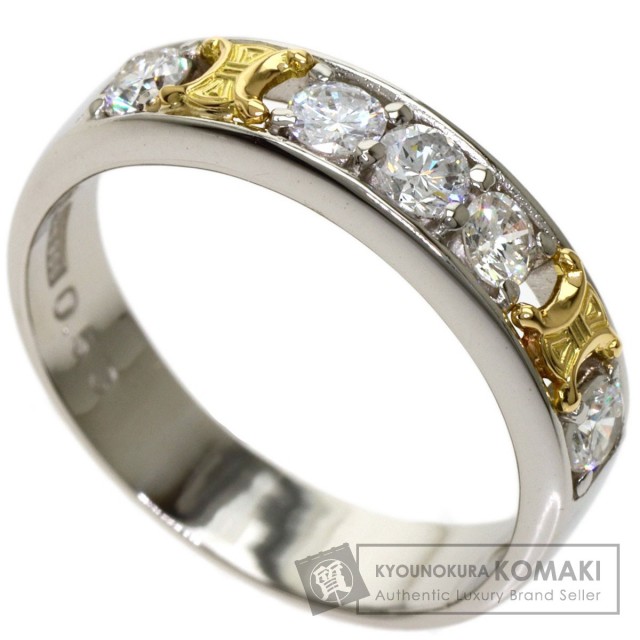 CELINE セリーヌ ダイヤモンド マカダム リング・指輪 プラチナPT900  