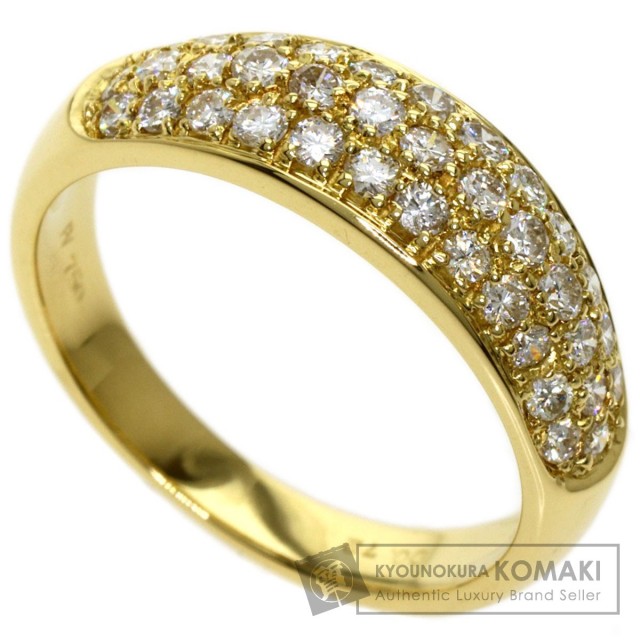 Ponte Vecchio ポンテヴェキオ パヴェ ダイヤモンド リング・指輪 K18  