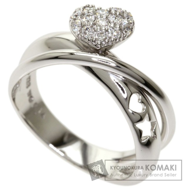 Ponte Vecchio ポンテヴェキオ ハート ダイヤモンド リング・指輪 K18  