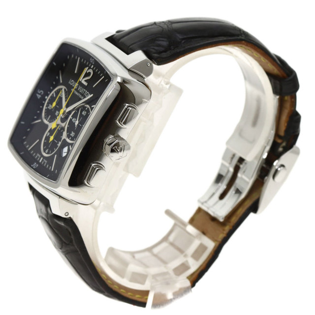 ルイヴィトン スピーディ 時計 クロノグラフ ギャラ有 自動巻き（LOUIS  