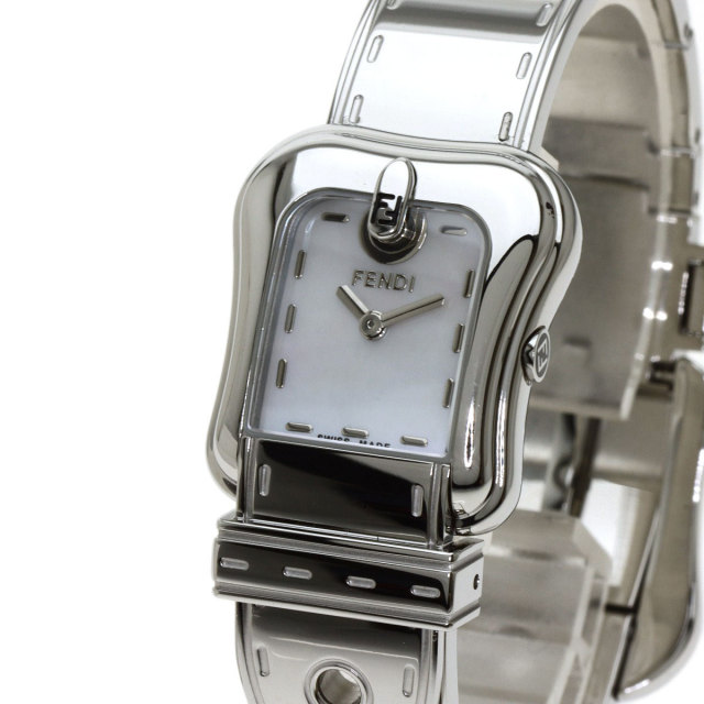 FENDI フェンディ 3800L ベルトモチーフ 腕時計 ステンレス