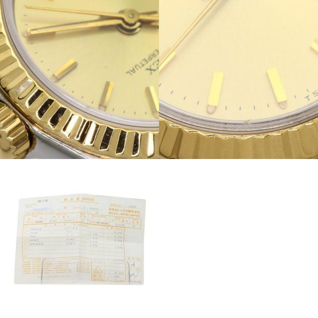 ROLEX ロレックス 67193 デイトジャスト 腕時計 OH済 ステンレス