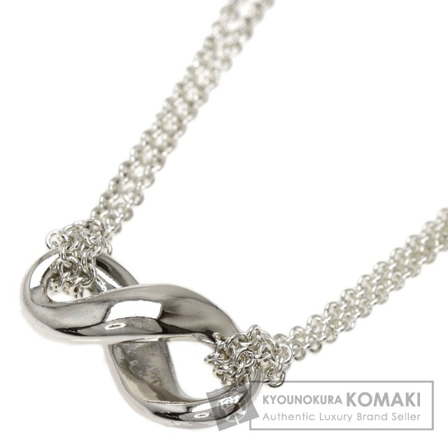TIFFANY&Co. ティファニー フィギュア 8 ネックレス シルバー 
