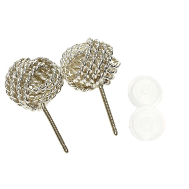 TIFFANY＆Co ティファニー ピアス　サマセット ボールピアス TIFFANY&Co. ティファニー サマセットメッシュ ボール ピアス