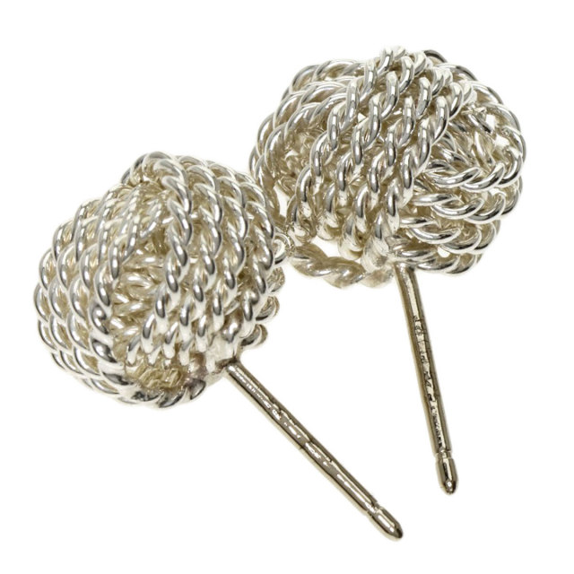 TIFFANY&Co. ティファニー サマセット メッシュボール ピアス