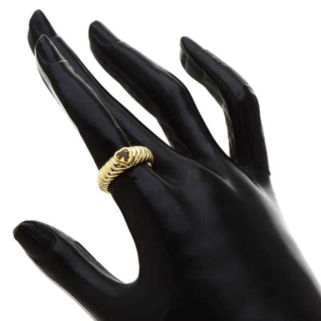 TIFFANY&Co. ティファニー ハートモチーフ シトリン リング・指輪 K18 