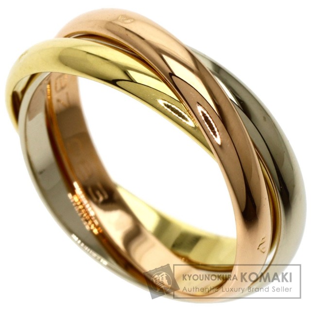 CARTIER カルティエ トリニティ XS #48 リング・指輪 K18イエロー 