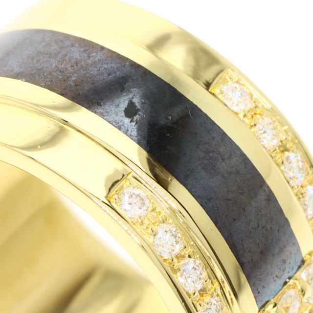 新品仕上げ済】山崎裕見子 プラチナイエローゴールドダイヤモンドリング