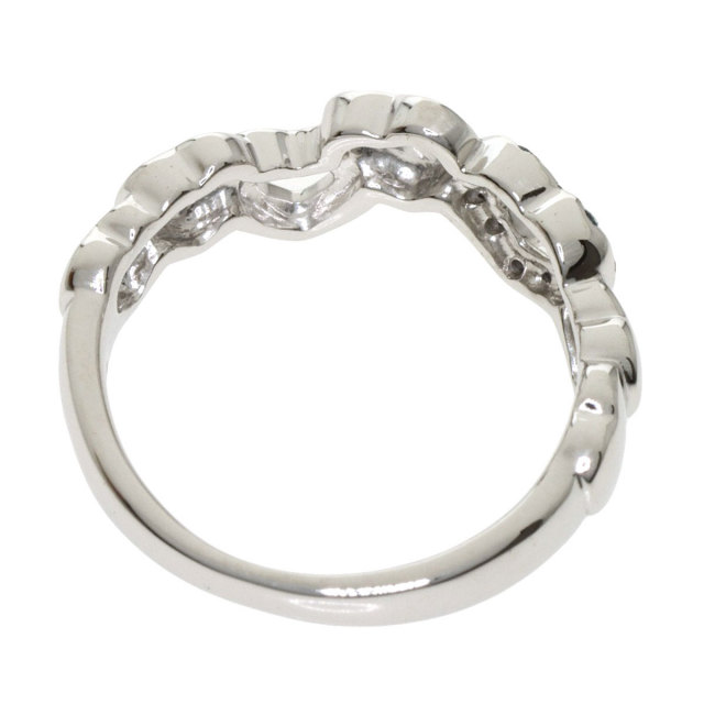 TAKE-UP テイクアップ ダイヤモンド ハートモチーフ リング・指輪 K18  