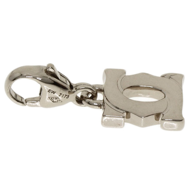 CARTIER カルティエ 2C ベビーチャーム ペンダントトップ K18ホワイト  