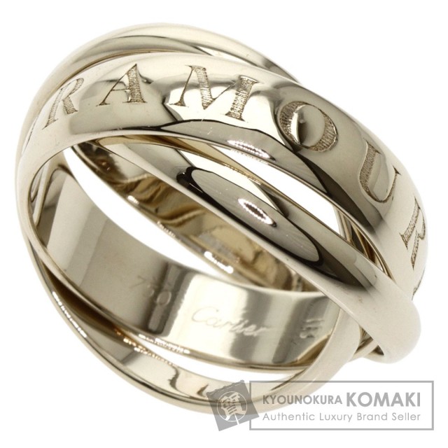 CARTIER カルティエ トリニティ クリスマス限定 #55 リング・指輪 K18  