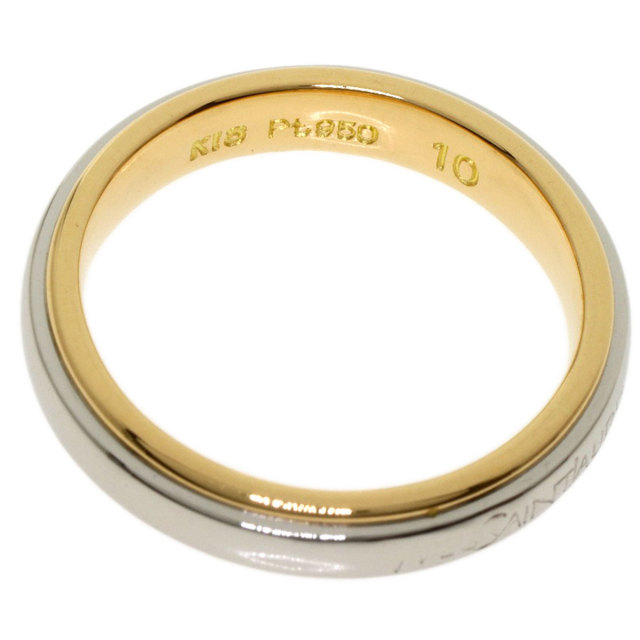 YVES SAINT LAURENT イヴ・サンローラン コンビ #10 リング・指輪 K18  