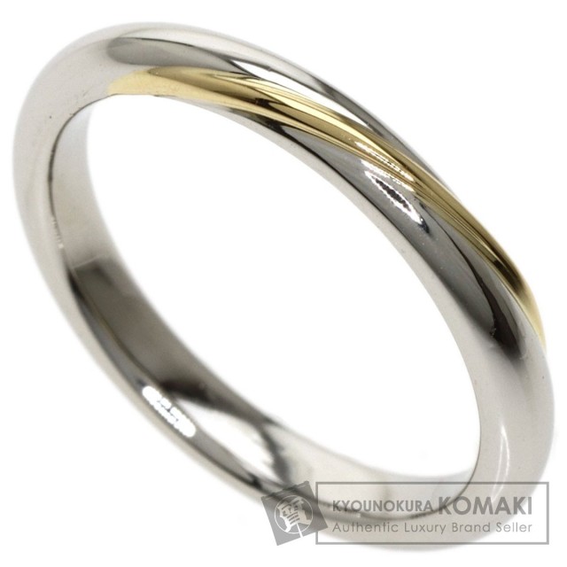 CELINE セリーヌ コンビ リング・指輪 プラチナPT900/K18YG レディース  