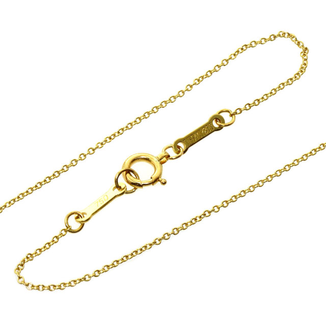 TIFFANY&Co. ティファニー イニシャル O ネックレス K18イエロー 