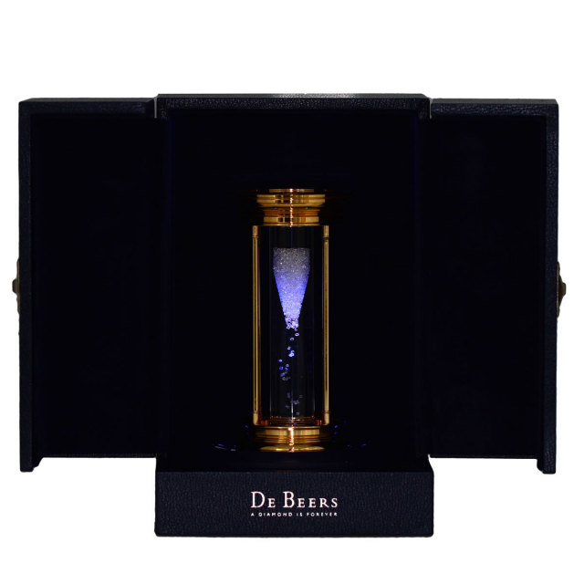 De Beers デビアス アワーグラス ダイヤモンド 砂時計 オブジェ 楽天市場】デビアス アワーグラス/ダイヤモンド砂時計 オブジェ