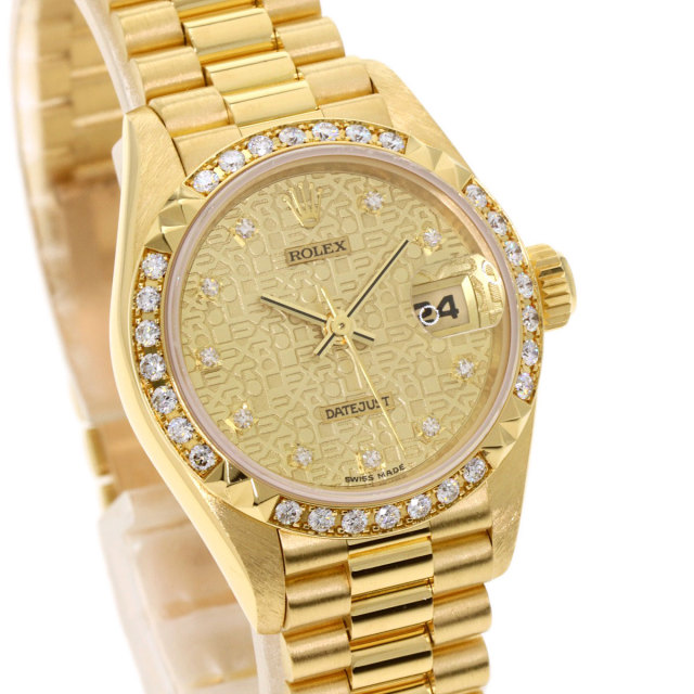 ROLEX ロレックス 69268G デイトジャスト ダイヤモンドベゼル