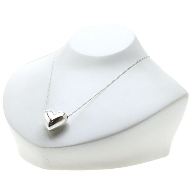 TIFFANY&Co. ティファニー ピンチドハート ネックレス シルバー レディース 