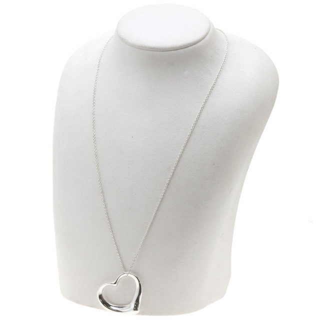 TIFFANY&Co. ティファニー オープンハート ラージ ロング ネックレス  