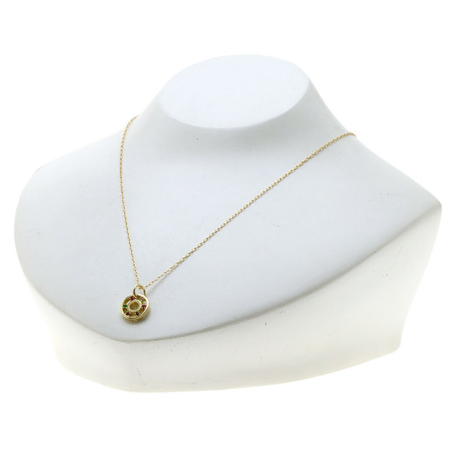 RUGIADA ルジアダ マルチカラー ネックレス K10イエローゴールド  