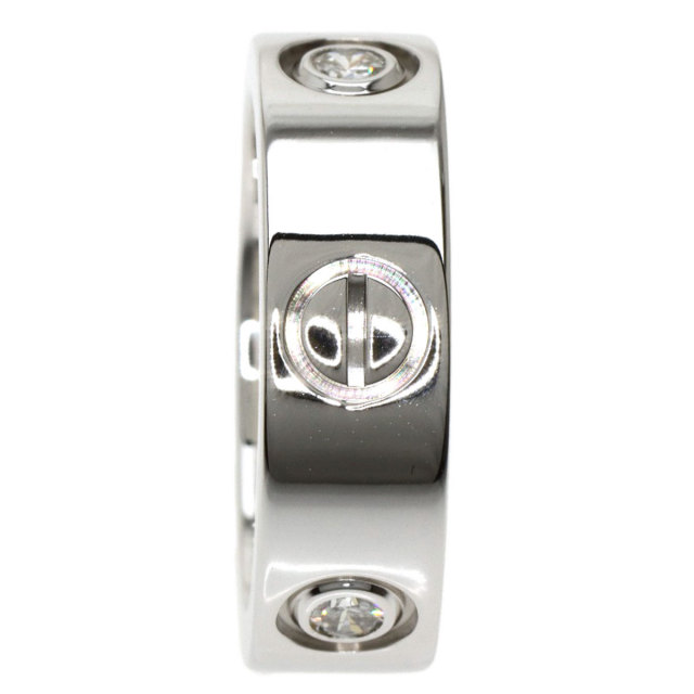 CARTIER カルティエ ラブリング ハーフ ダイヤモンド #48 リング・指輪  