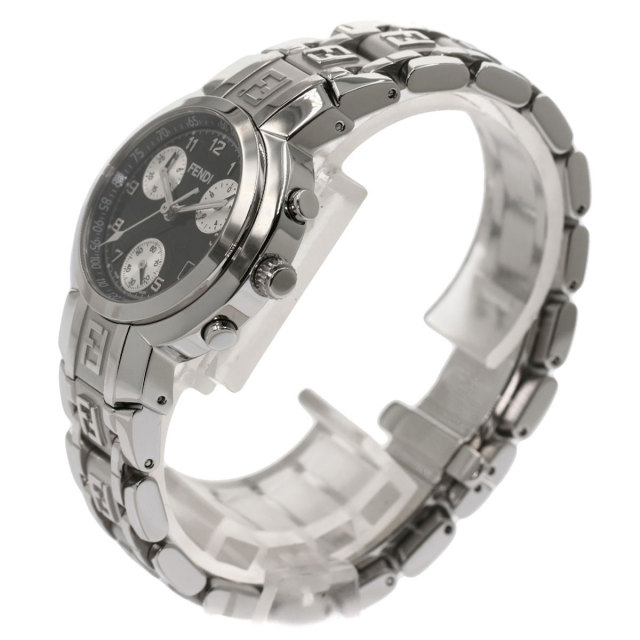 FENDI フェンディ 4500L クロノグラフ 腕時計 ステンレススチール/SS  