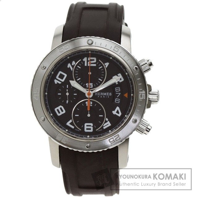 HERMES エルメス CP2.941 クリッパーダイバー 腕時計 ステンレス  