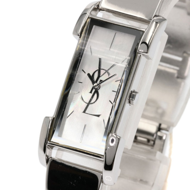 Yves Saint Laurent スクエア レディース腕時計 殴る 420 