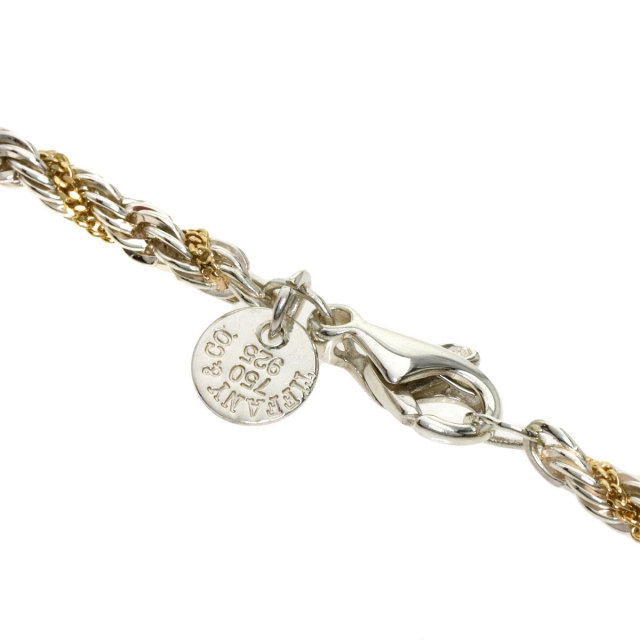 TIFFANY&Co. ティファニー ツイスト ロープ ブレスレット シルバー 