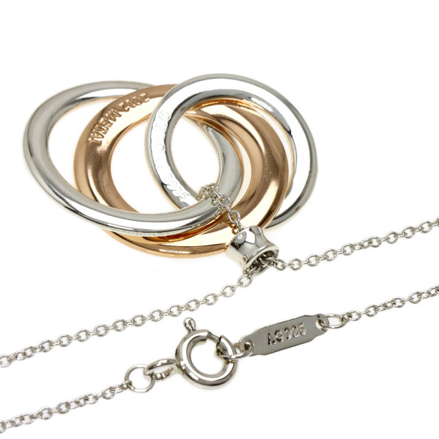 TIFFANY&Co. ティファニー インターロッキングサークル ネックレス 
