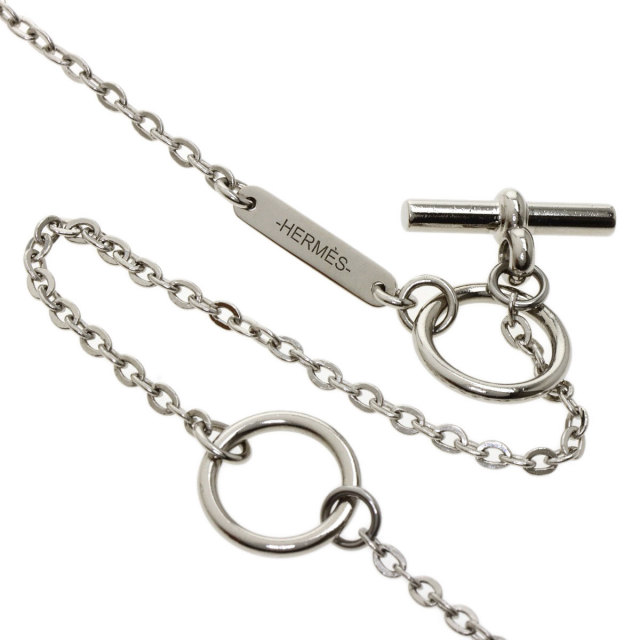 HERMES エルメス コルダージュ ロープ メタル ネックレス 金属製  