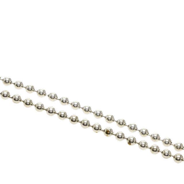 TIFFANY&Co. ティファニー ボールチェーン ネックレス シルバー レディース