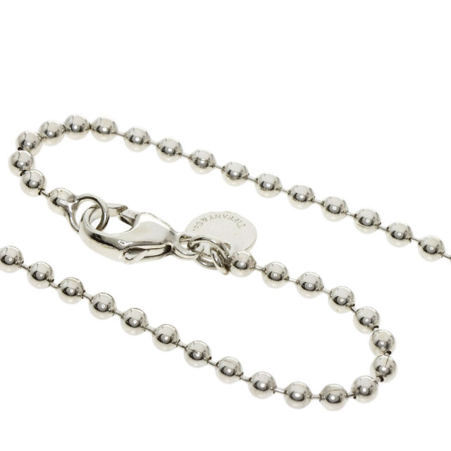 TIFFANY&Co. ティファニー ボールチェーン ネックレス シルバー レディース