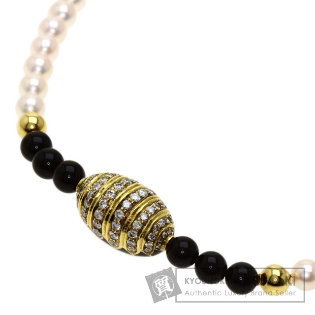 ミキモトMIKIMOTOネックレス　オキニスk14 MIKIMOTO ミキモト ネックレス K14ホワイトゴールド アコヤパール