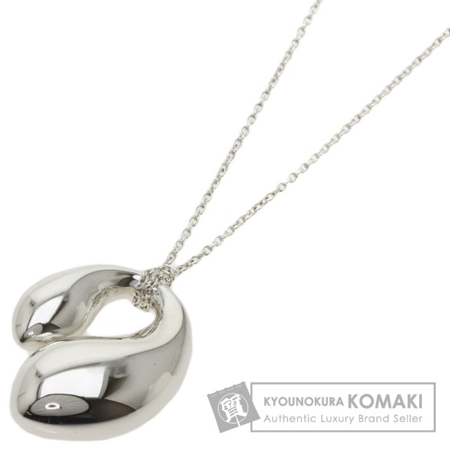 TIFFANY&Co. ティファニー ダブルティアドロップ ネックレス シルバー  