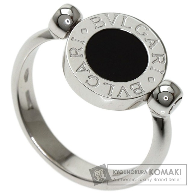 BVLGARI ブルガリ ブルガリブルガリ フリップ オニキス リング・指輪 
