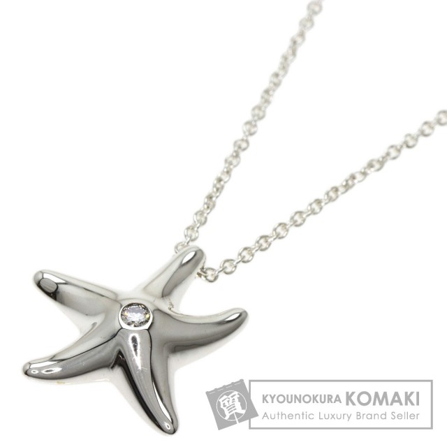 TIFFANY&Co. ティファニー スターフィッシュ ダイヤモンド ネックレス  