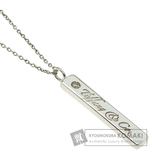 TIFFANY&Co. ティファニー ノーツ 1P ダイヤモンド ネックレス 
