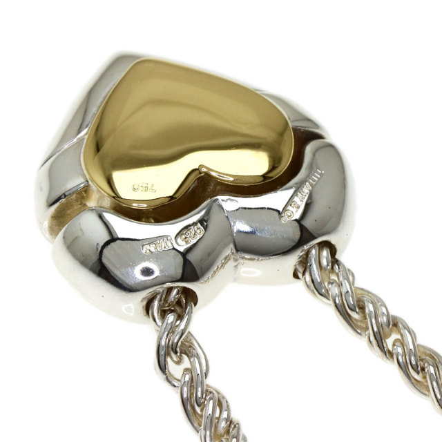 TIFFANY&Co. ティファニー パズルハート ロープチェーン ネックレス  