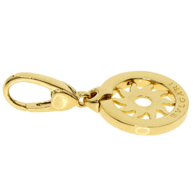 BVLGARI ブルガリ トンド サン チャーム ペンダントトップ K18イエロー 