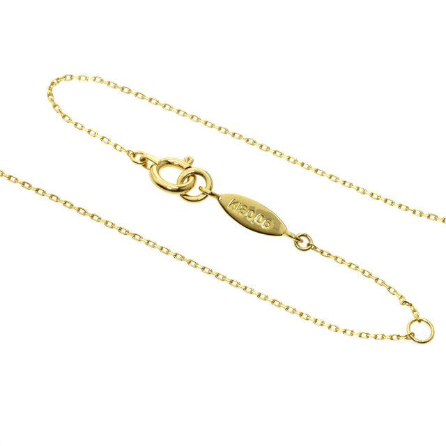 AHKAH アーカー】バタフライ ネックレス K18 ダイヤモンド AHKAH  