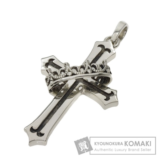 Justin Davis ジャスティンデイビス クロスウィズクラウン ペンダント  