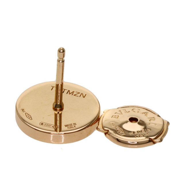 ◇BVLGARI ブルガリ K18 ピアス レディース 片側のみ BVLGARI ブルガリ ブルガリブルガリ ダイヤモンド 片方のみ