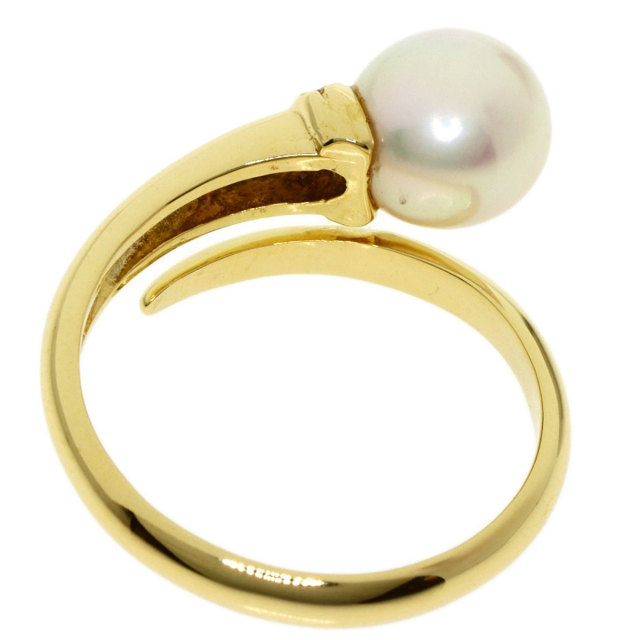 STAR JEWELRY スタージュエリー パール 真珠 ダイヤモンド リング 