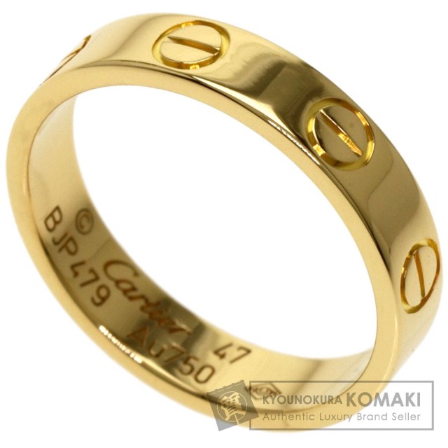 CARTIER カルティエ ミニラブリング #47 リング・指輪 K18イエロー  