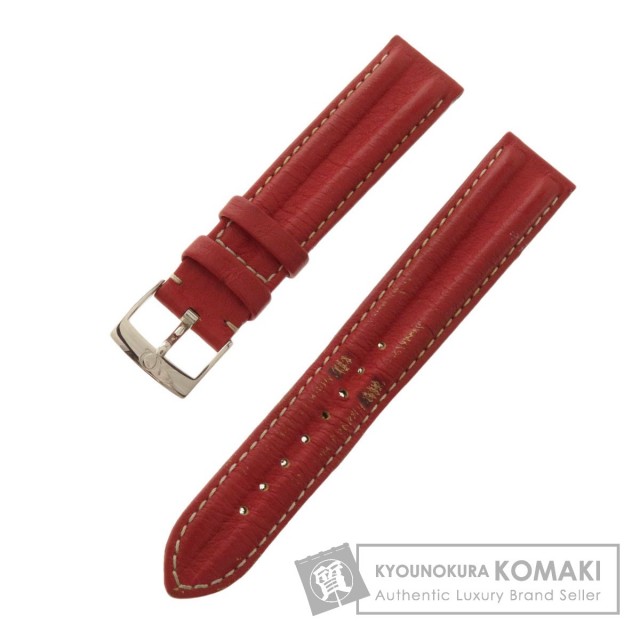 OMEGA オメガ ベルト パーツ ベルト幅18mm 尾錠付き 腕時計 /革 ユニ  