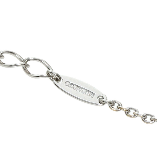 MIKIMOTO ミキモト ベビーパール 真珠 ダイヤモンド ブレスレット K18 