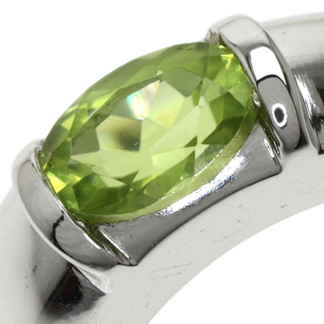 Chaumet ショーメ ジョイア ペリドット リング・指輪 K18ホワイト  