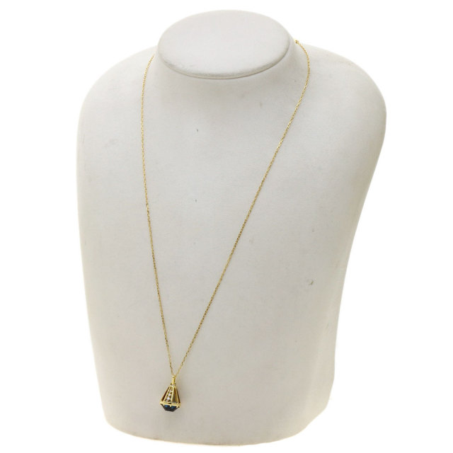 k18ブルートパーズロングネックレス